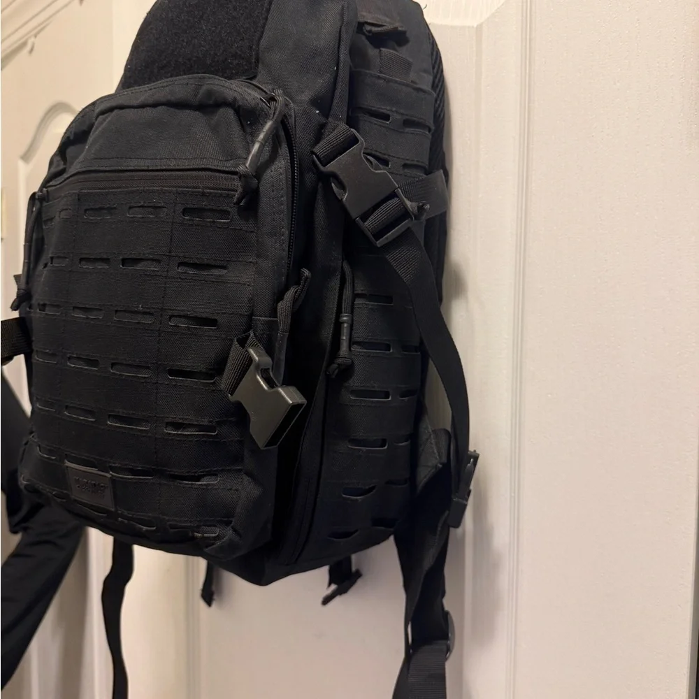 Tactical Black Backpack